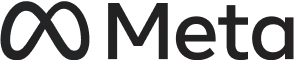 Meta Platforms Inc. logo featuring a stylized infinity symbol next to the word "Meta".