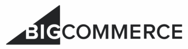 BigCommerce-Logo mit einem stilisierten dreieckigen Design.