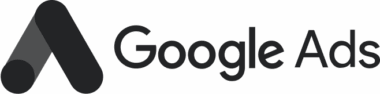 Google Ads logo with a stylised "A" icon.