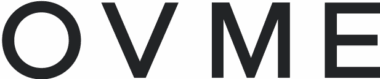 OVME logo in bold, black lettering.