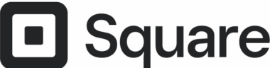 Square logo with a stylised square icon next to the word "Square".