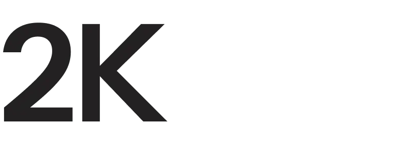 2K logo with the text "Employees Around the World" in black.